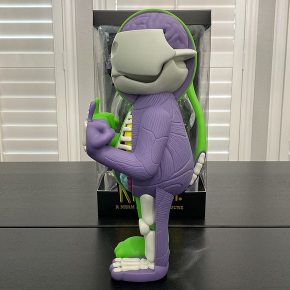 Rip N Dip R Nerm Æ-09 Vinyl Figure - Neon Green Anatomy Limited Edition Figure - Picture 7 of 16
